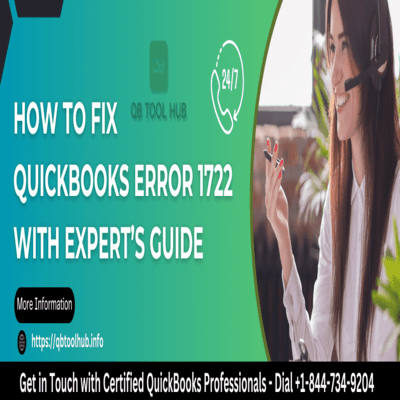 How To Fix QuickBooks Error 1722