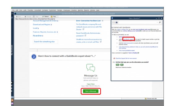 download the QuickBooks utility 